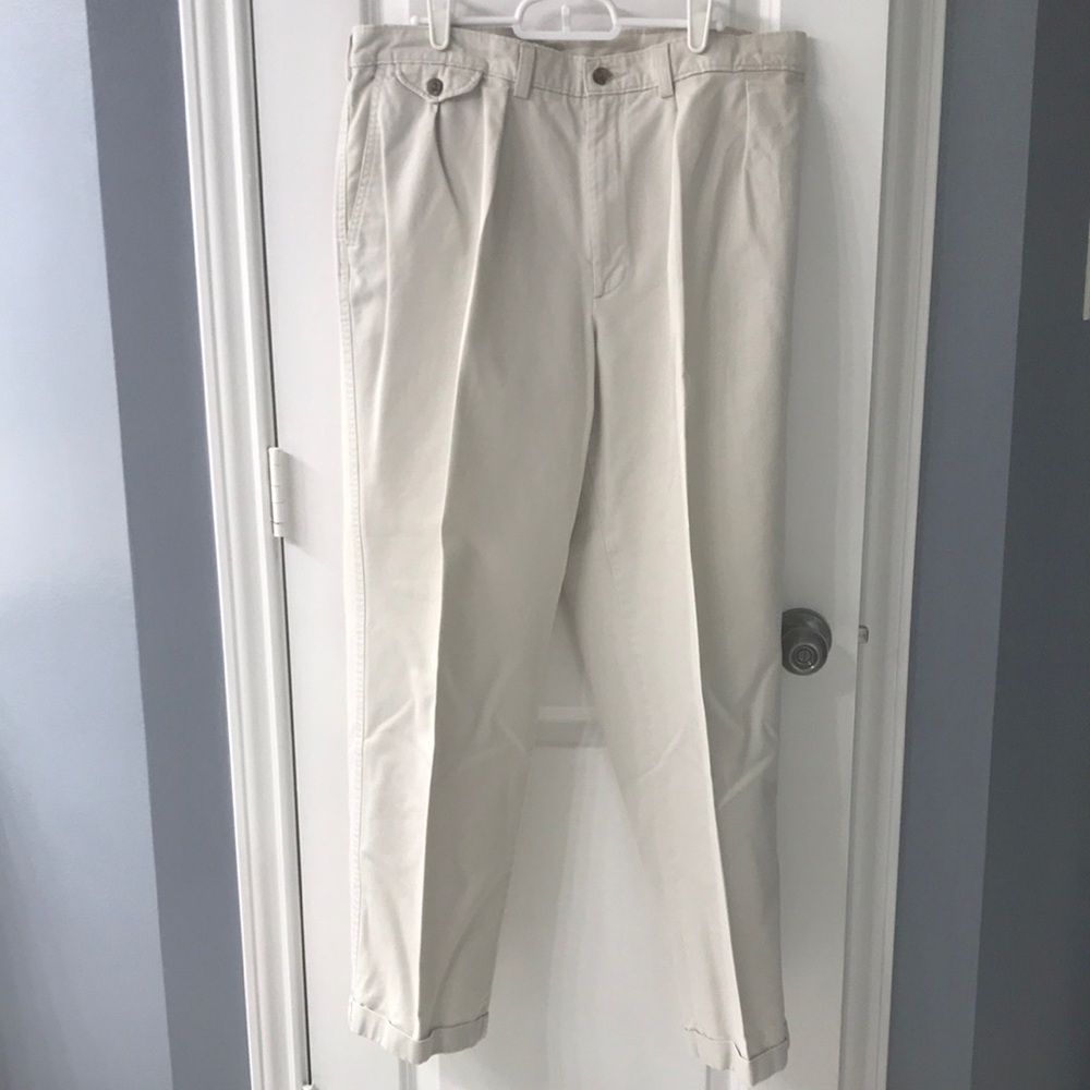 Savane Men's Classic Cream Pants